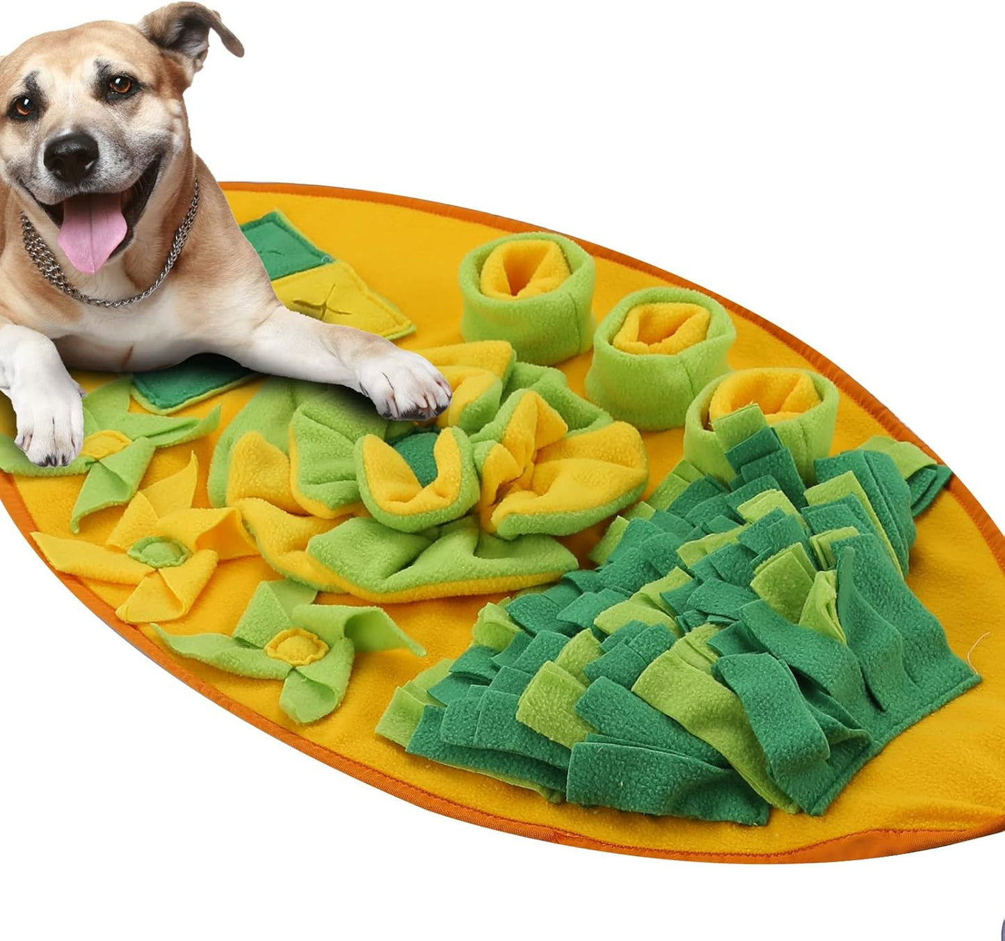 Pet Snuffle Mat for Dogs Sniffing Mat Pad for Medium Dogs,Puppy,Large Dogs,27.5X16.1Inch…