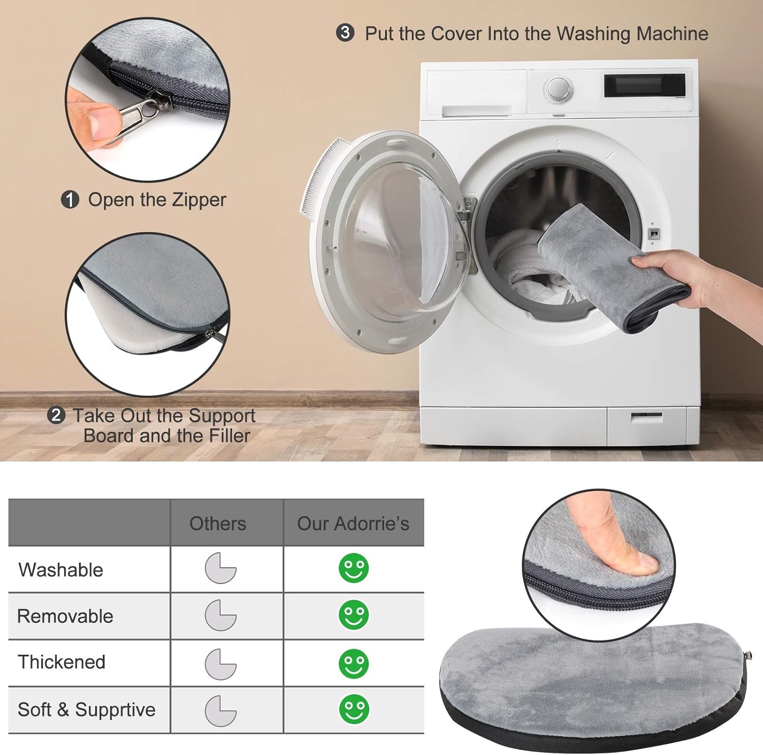 Dog Cat Backpack Carrier for Small Dogs and Cats, Safer Multifunctional Pet Backpack Carrier for Hiking, Walking, Traveling, Outdoor Activities (Black)…